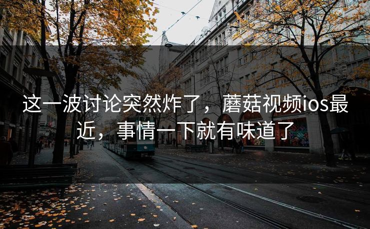 这一波讨论突然炸了,蘑菇视频ios最近,事情一下就有味道了 第1张 这一波讨论突然炸了,蘑菇视频ios最近,事情一下就有味道了 第1张